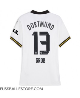 Günstige Borussia Dortmund Pascal Gross #13 3rd trikot Damen 2024-25 Kurzarm